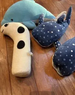 海の動物ぬいぐるみ　おまとめのサムネイル