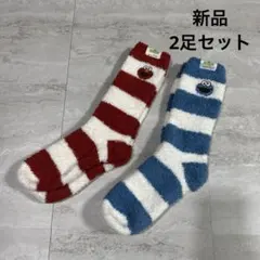 新品 2足セット ジェラピケ セサミストリート エルモ クッキーモンスター 靴下