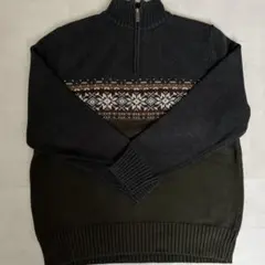 【美品】エディバウアー　ジッパー付きセーター M