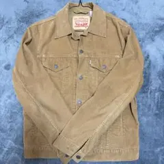 【M】Levi's ブラウン コーデュロイデニムジャケット
