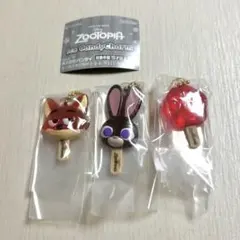 ズートピア　アイスキャンディーチャーム　ニック　ジュディ