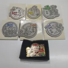 サッカー カウントダウンピン 6個セット + コカ・コーラ ピンバッジ