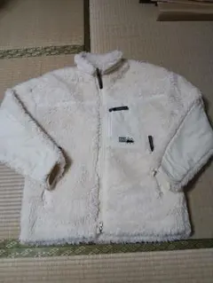 本気の最終価格　FIRST DOWN フリースジャケット ホワイト