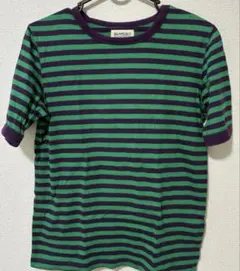 BEAMS BOY ボーダー バインダー ショートスリーブ Tシャツのサムネイル