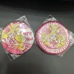 キミとアイドルプリキュア キュアアイドル 缶バッジ BIGホログラム