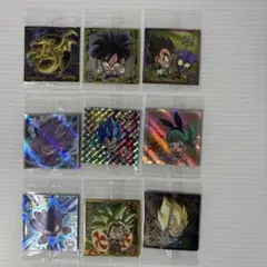 ドラゴンボール 超戦士シールウエハース超 9枚セット