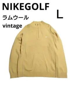 NIKE GOLF　ラムウール　Ｌ Yellow 2008年製のサムネイル
