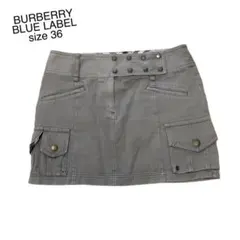 BURBERRY BLUE LABEL バーバリーブルーレーベル　ミニスカート