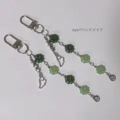 クローバー&なるとまき 星 天使の羽モチーフ ストラップ *. 2個セットのサムネイル