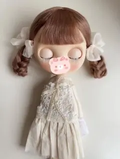 【即日発送】coffee 22モヘアウィッグBlythe