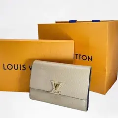 ルイヴィトン LOUIS VUITTONポルトフォイユ・カプシーヌ コンパクト