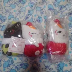 【バラ売り不可】夏目友人帳 ニャンコ先生ぬいぐるみ 3つセット