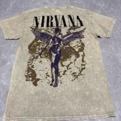 ニルヴァーナ tシャツ　半袖　Mサイズ アメリカ　バンドT NIRVANA