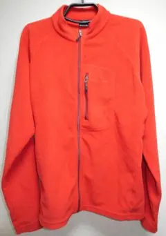 美品★mont-bell シャミース ジャケット Men's フリース 赤 Ｌ