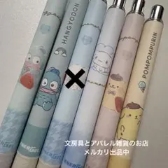 新品　サンリオキャラクターズ　エナージェル　ボールペン　6本セット