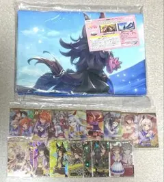 ウマ娘 バスタオル ウエハースカード グッズ まとめ売りのサムネイル