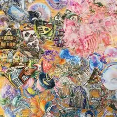 ①コラージュ素材 150枚おすそ分け