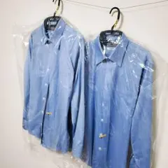 クリーニング済み！ ユニクロ スーパーノンアイロンスリムフィットシャツ L