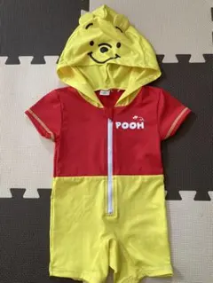 Disney プーさん フード付き水着