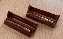京セラ セラミックボールペン&木製ケース2個セットのサムネイル