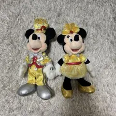 ミッキー＆ミニー ぬいぐるみバッジセット