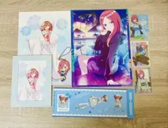 【8点セット】五等分の花嫁 中野三玖 グッズ 一番くじ ローソン限定 特典