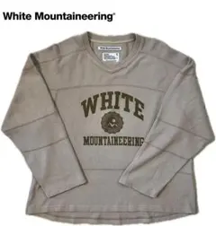 White Mountaineering ベージュ トレーナー