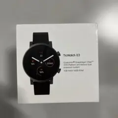 TicWatch E3 Wear OS by Google スマートウォッチ