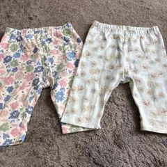 花柄 ベビー用パンツ 80cm以下用