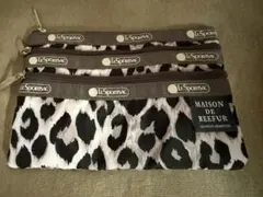 LeSportsac ヒョウ柄ポーチ メゾンドリーファー