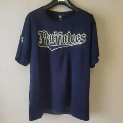 DESCENTE ORIX Buffaloes Tシャツ ネイビーのサムネイル