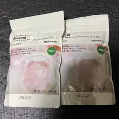 無印良品 桜＆白桃 パウダー 2袋セットのサムネイル