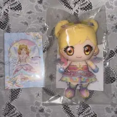 アイカツスターズ　虹野ゆめ　ぬいぐるみ　バースデーカード アイカツスターズ 虹野ゆめ ぬいぐるみ バースデーカード - メルカリ