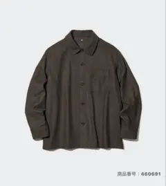 ブラッシュドツイルオーバーシャツ　XL