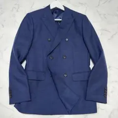 未使用級美品 P.S.FAネイビージャケット ダブルブレスト パーフェクトスーツ