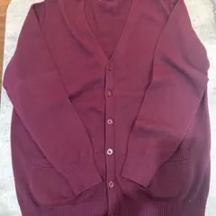 CAMPURE バーガンディ カーディガン