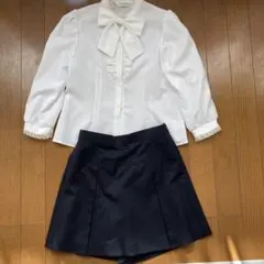 sakuraブラウス、CHOPINキュロットスカート