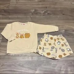 西松屋　トム&ジェリー　裏起毛セットアップ