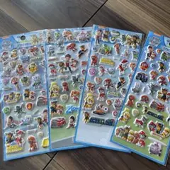 パウパトロール　シール　ぷっくりシール 4枚セットのサムネイル