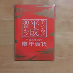 嵐　平成30年 年賀状　6枚セット
