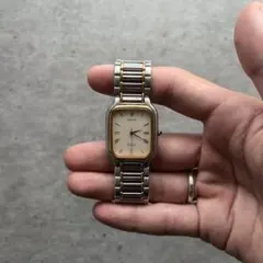 90s Vintage Seiko Galaxy タンク グレー文字盤 - メルカリ