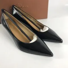 COACH コーチ パンプス ヒール 靴 ブラック レディース