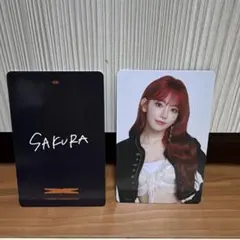 LE SSERAFIM 東京ドーム版 サクラ フォトカード8枚セット