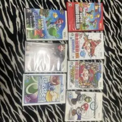 Wiiソフトセット スーパーマリオ　桃鉄 他