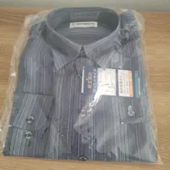 WEATHERPROOF ストライプ ビジネスシャツ M　夏長袖