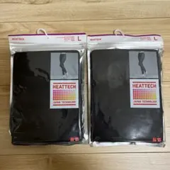 HEATTECH ブラック スパッツ Lサイズ 2枚セット