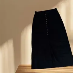 agnès b. ブラックタイトスカート サイズ3のサムネイル