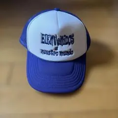 BVツートンメッシュキャップ ホワイト X パープル　MULTIPLE