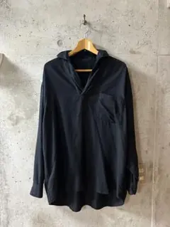 COMOLI コモリ シルク ネル スキッパー シャツ サイズ1