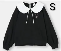 GU　クロミ　ビッグカラー スウェット プルオーバー　レディース 　S　新品